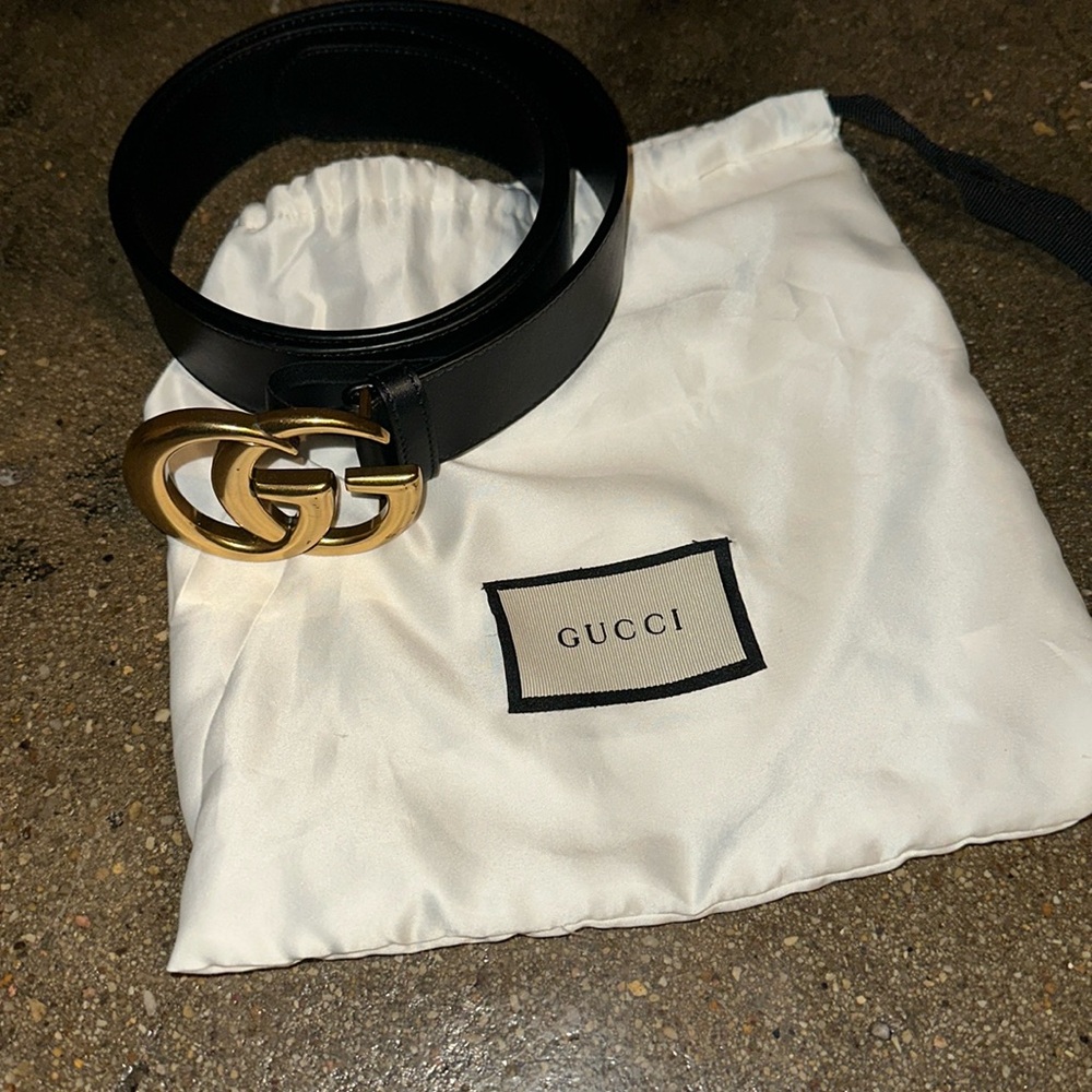 Gucci wide version 1.5 inch GG belt